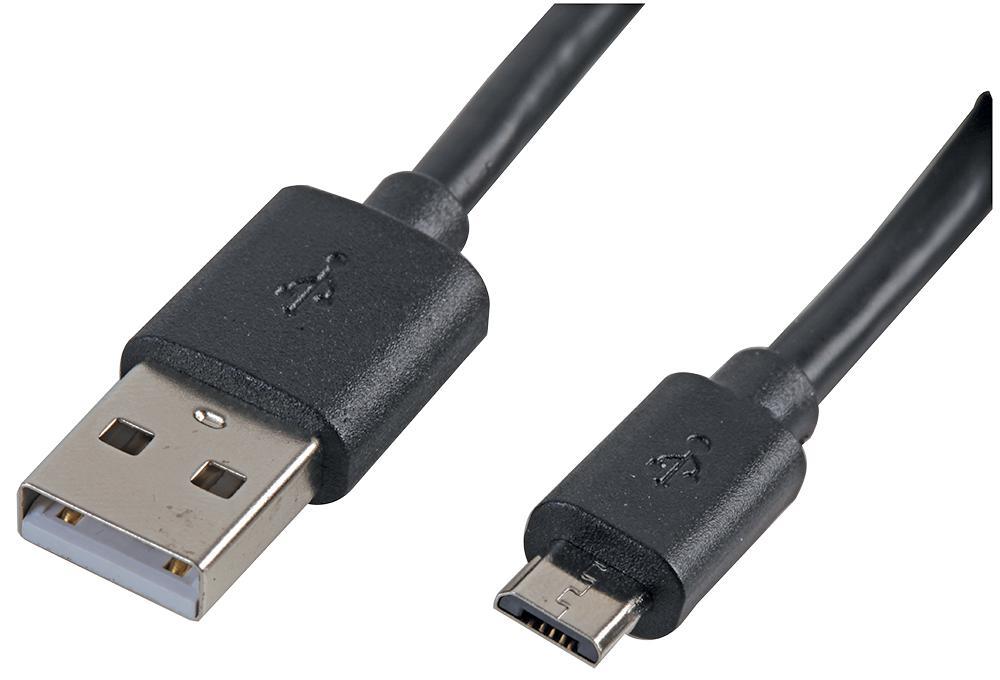 Black Micro USB Cable