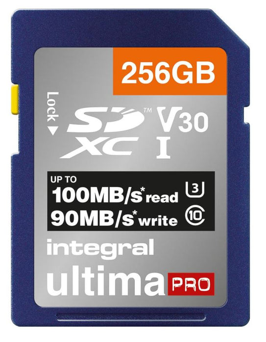 UltimaPro Premium SDHC UHS U3 V30 SD Memory Card 100MB/s