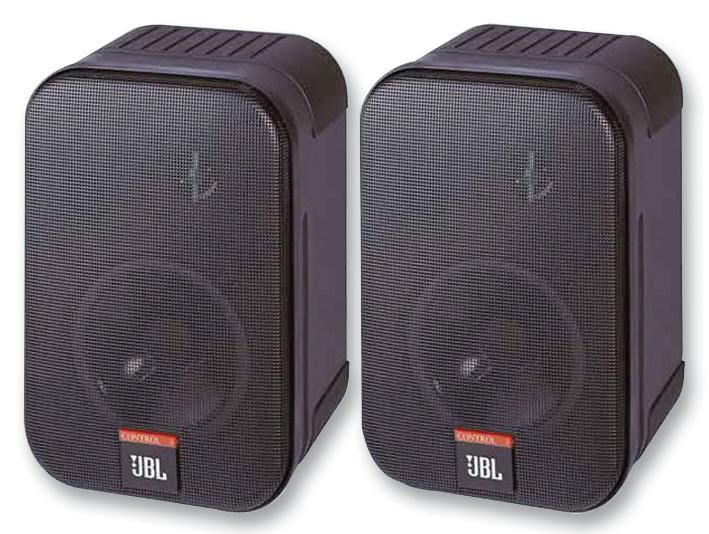 140W RMS 5.25" Speakers (Pair), Black