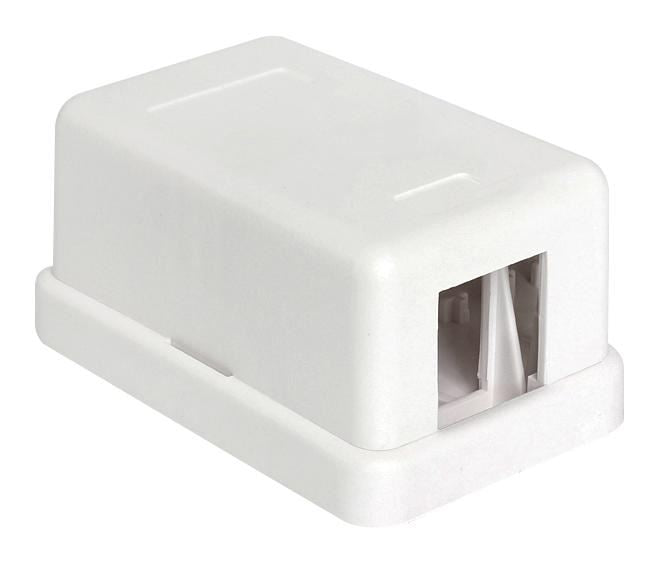 1 Port Keystone Housing - 59 x 35.5 x 28.5mm