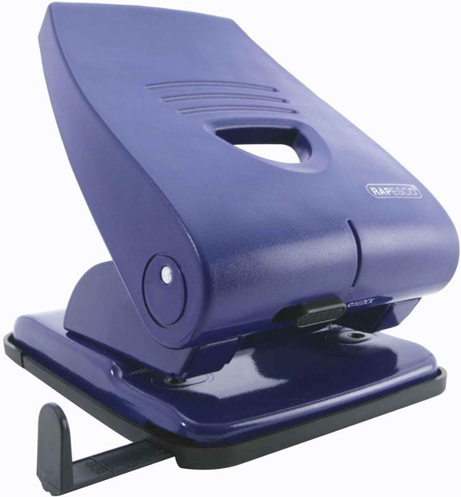 Heavy Duty Blue 2 Hole Punch - 35 Sheet Capacity