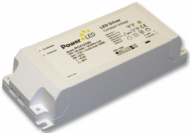 100W 12V 8.33A Non IP Rated Constant Voltage LED Driver