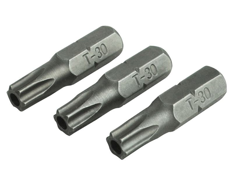 Security S2 Grade Steel Screwdriver Bits