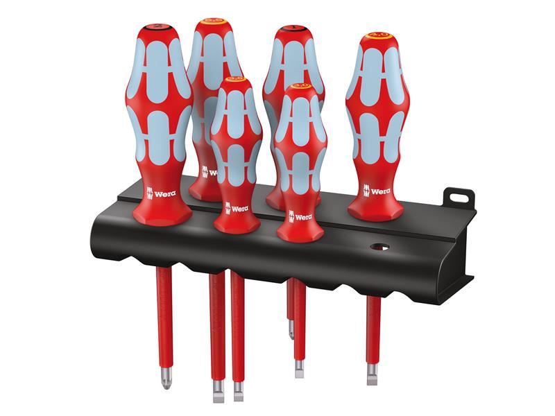 Kraftform Plus VDE Stainless Steel Screwdriver Set, 6 Piece