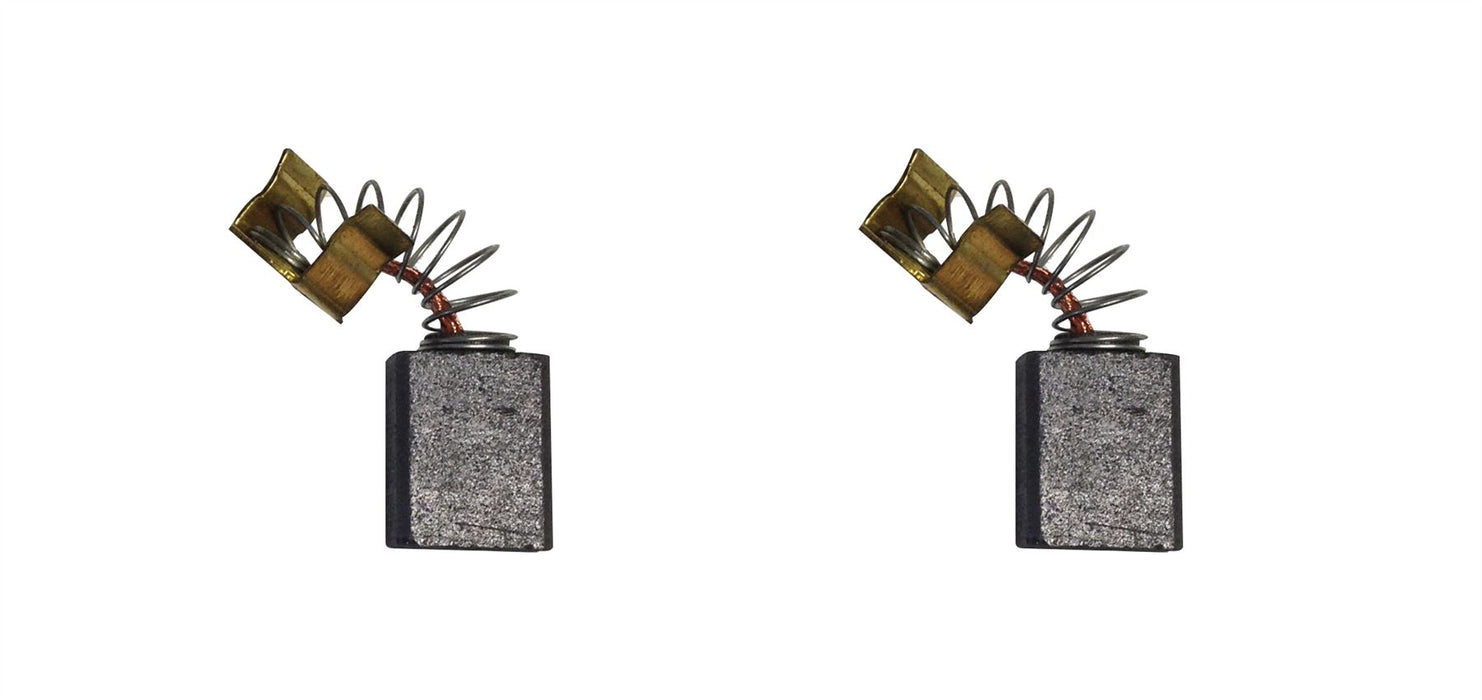 2x Carbon Brushes - Use on Makita Cb419 Drill-Pneymatic (Size - 6 X 9 X 12.5/11)