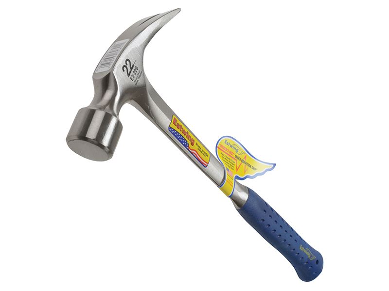 Straight Claw Framing Hammer, Vinyl Grip