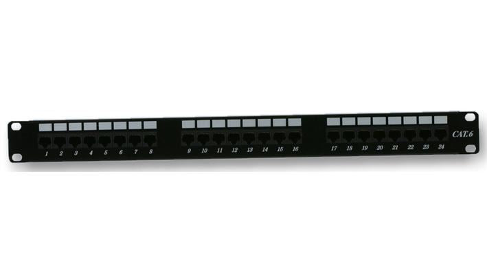 24-Port Cat6 Patch Panel