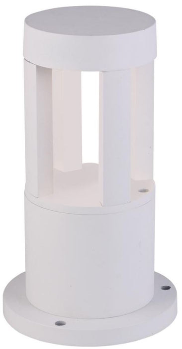 10W IP65 LED Bollard Light, 4000K, White, Small