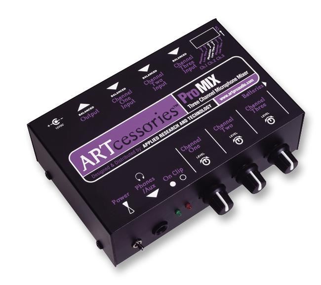 3 Channel Microphone Mixer