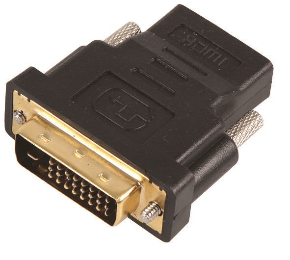 DVI-D Dual Link Male to HDMI Female Adaptor