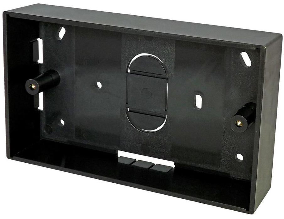 Double Data Back Box, Black - 32mm (29mm Internal Depth)