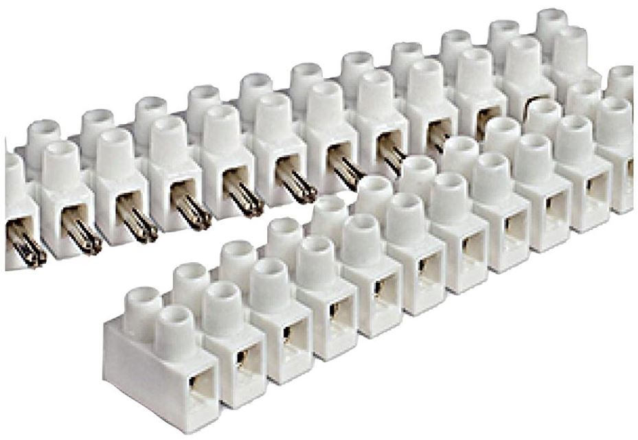 12-Pole Plug & Socket Terminal Block, 450V AC, 45A, Polyamide PA6.6