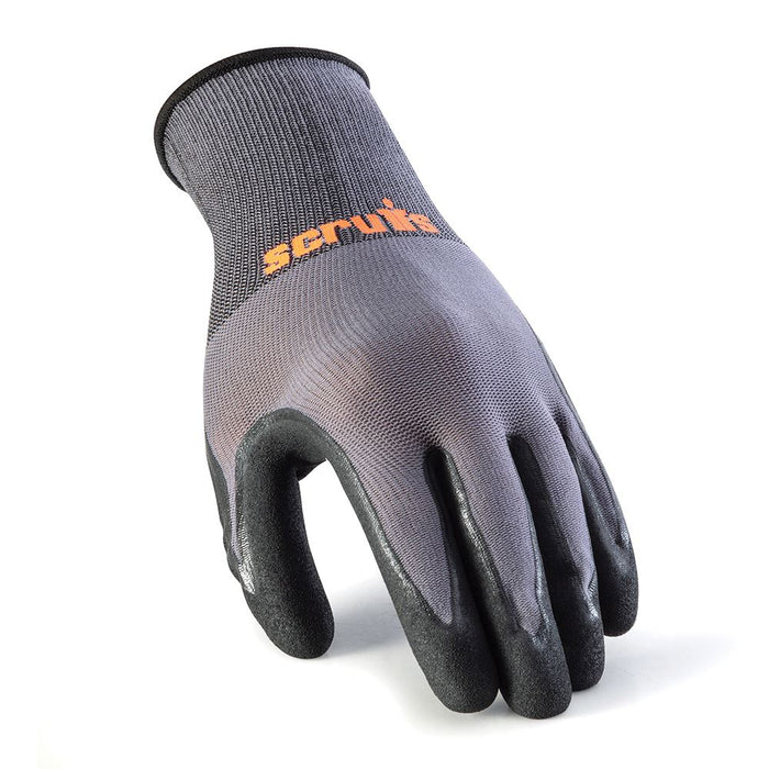 Worker Gloves Grey 5pk - XL / 10