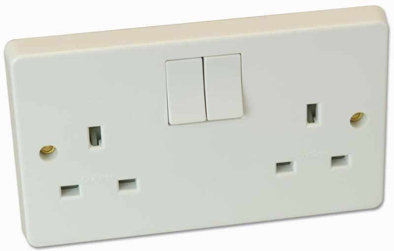 13A Double Pole Switched Socket