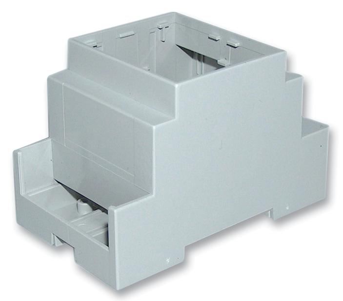 IP20 Polycarbonate Extended Wall DIN Rail Module Box Enclosure