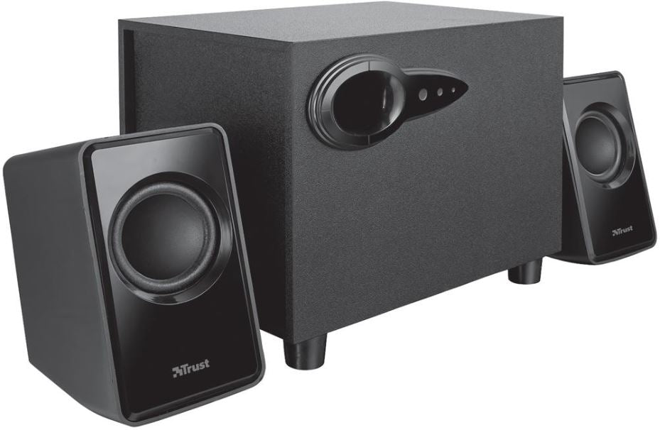 Avora 2.1 Subwoofer Speaker Set, Black