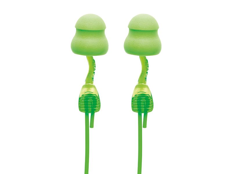Corded Semi-Reusable Twisters® Earplugs SNR 34 dB