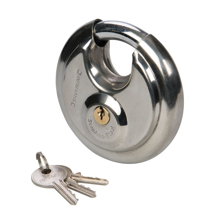 Stainless Steel Disc Padlock