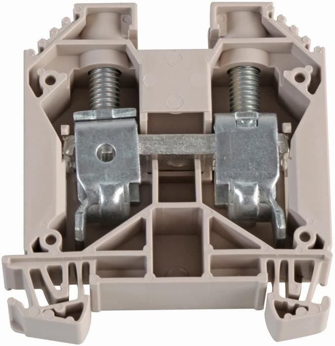 Terminal Block, DIN, 125A, Beige