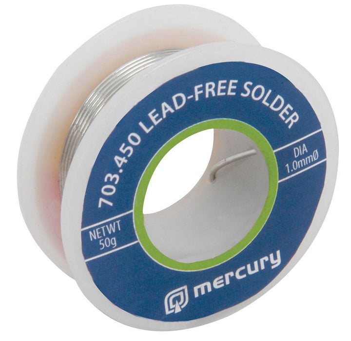 1.0mmØ Lead-Free Solder, 50g, 7.5m