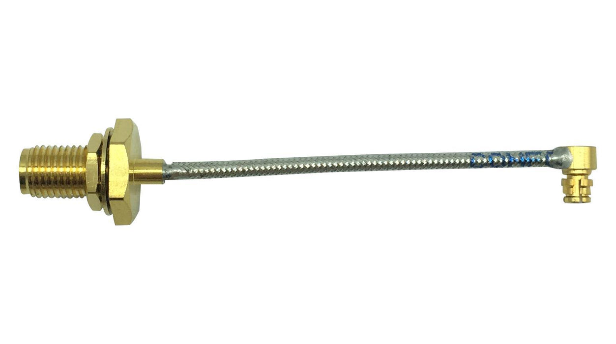 RF Cable Assembly SMA Bulkhead Jack to 90¬∞ SMP Jack RG405 50ohm