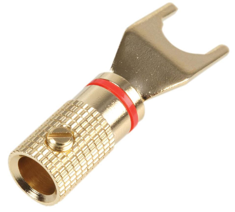 Gold Plated Speaker Spade Terminals