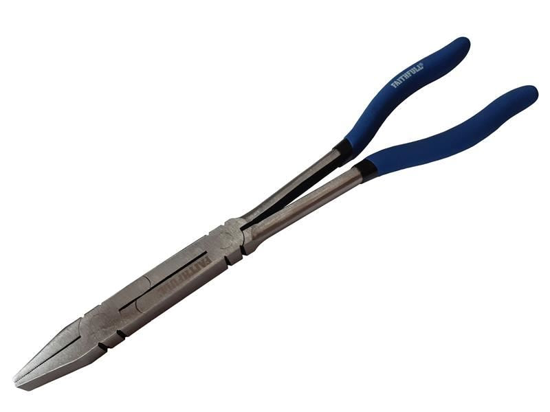 Long Reach Flat Nose Pliers 300mm (12in)