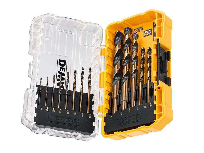 Dewalt - DT70727 BLACK&GOLD HSS Drill Set, 14 Piece
