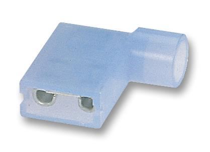 Blue, 16A Crimp Plug, Elbow, 100 Pack