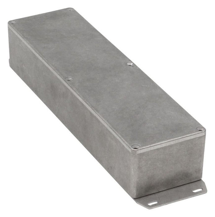 IP54 Die Cast Aluminium Instrument Enclosure with Flanged Base - 254x70x49.5mm