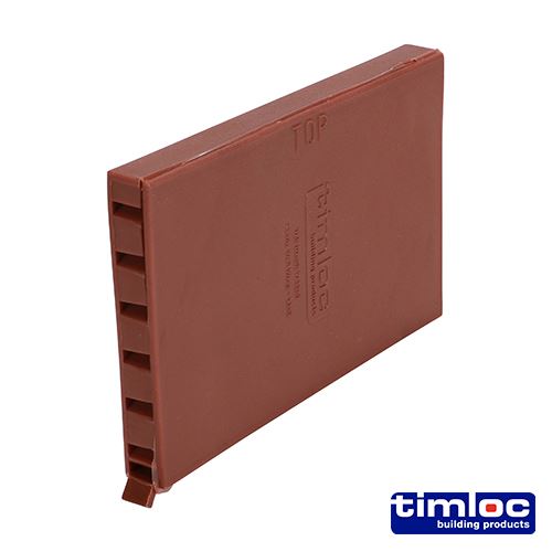 Timloc Cavity Wall Weep Vent 65 x 10 x 100mm. Various Colours - 50 Pieces