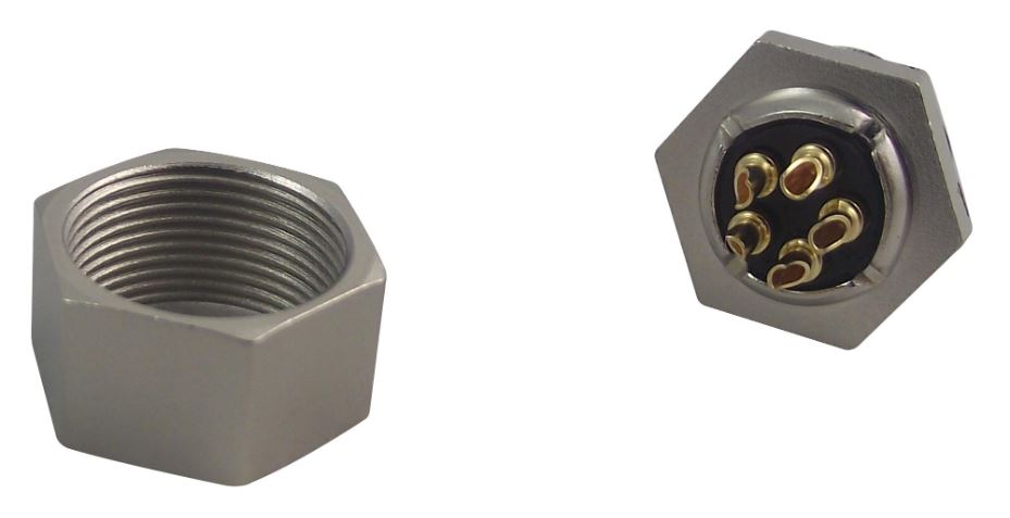 Socket, Panel, 5 Way