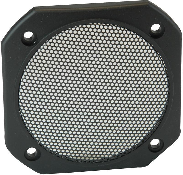 Black Square Speaker Grille, 8cm