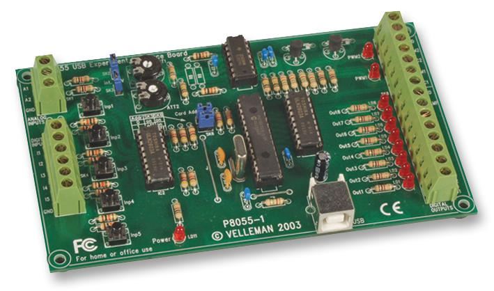 USB Experiment Interface Board