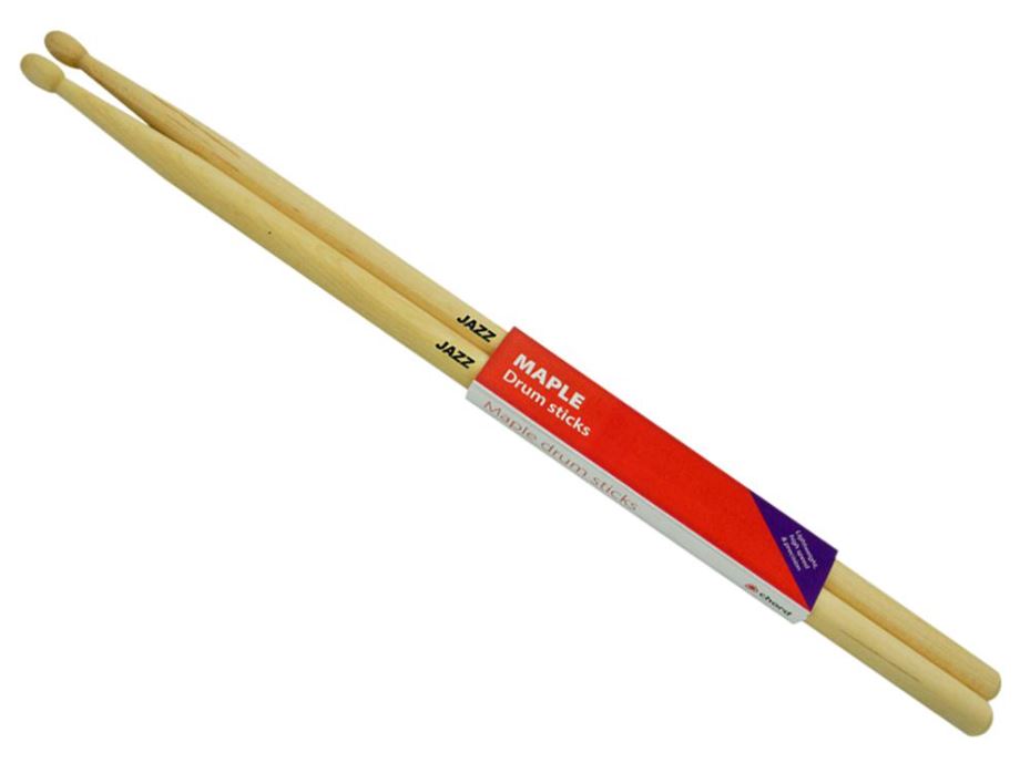 Maple Drumsticks JAZZ, Wood Tip