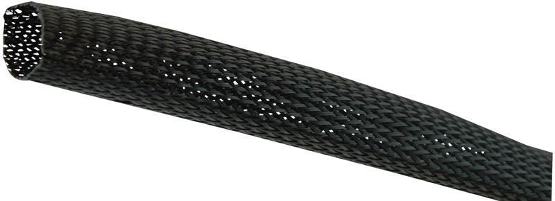 Expandable Braided Sleeving Black 45 75mm 25m Reel