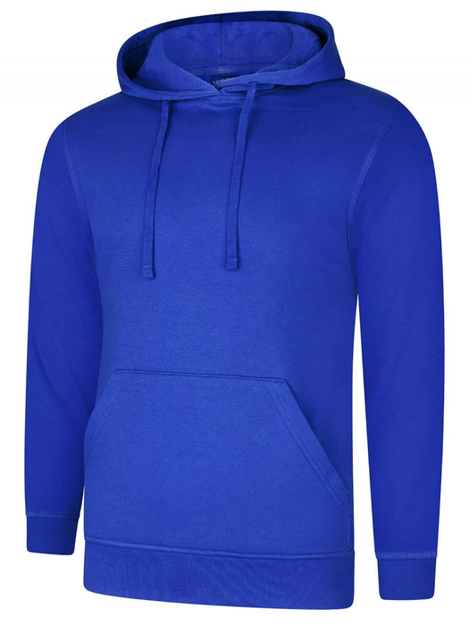 Unisex Deluxe Hooded Sweatshirt/Jumper - 60% Ring Spun Combed Cotton 40% Polyester