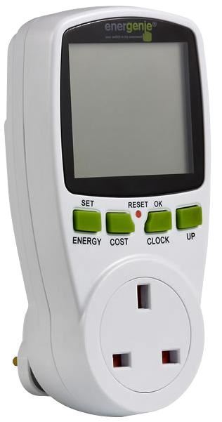 ENERGENIE - Energy Saving Appliance Power Monitor for Household Use