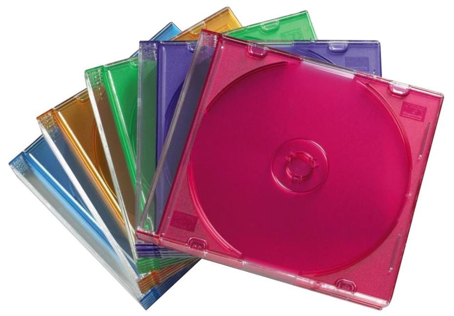 Slim CD Jewel Cases 25 Pack