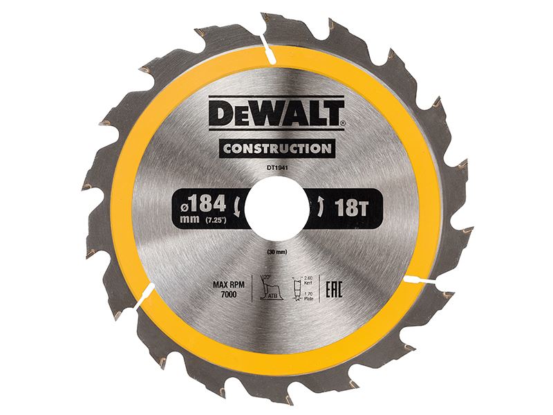 Portable Construction Circular Saw Blade