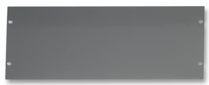 19" Blank Rack Panel, Grey