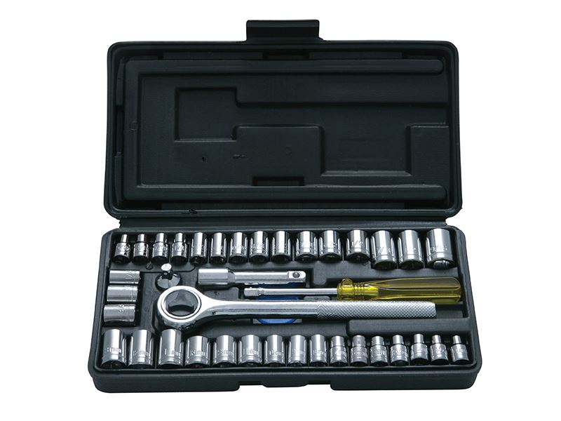 Mixed Drive Socket Set, 40 Piece