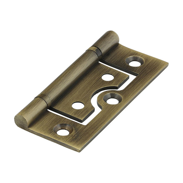 Plain Bearing Flush Hinges Solid Brass Pack of 2. Various Colours & Sizes