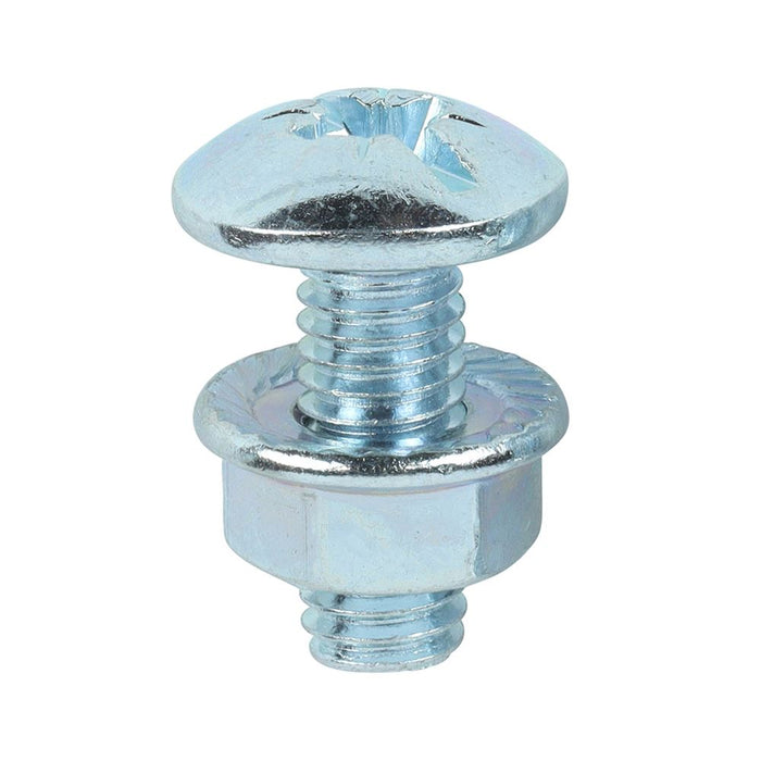 Cable Tray Bolt & Flange Nut Zinc