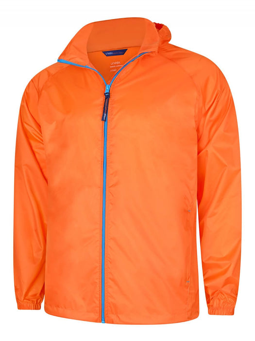 Unisex Active Jacket - Superstrong Lightweight 100% Nylon Waterproof Coat