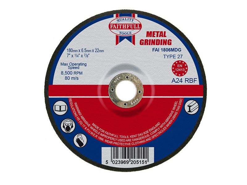 Depressed Centre Metal Grinding Disc