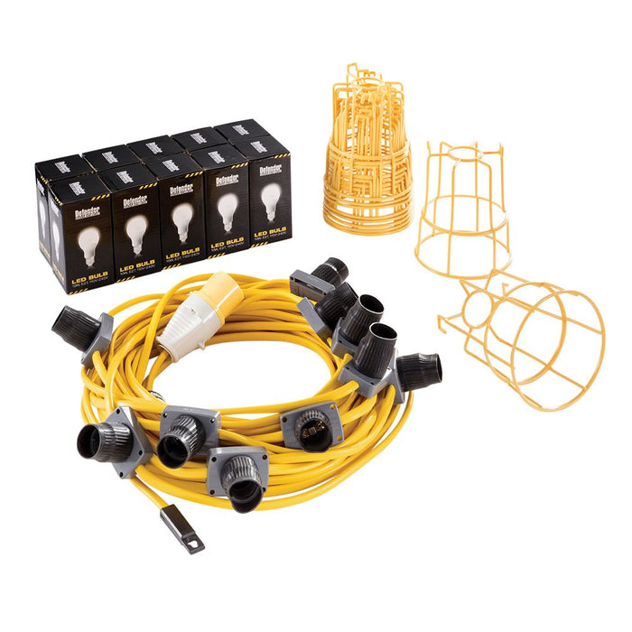 22m LED ES Festoon Kit 100W - 110V 100W