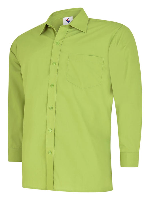 Men's Mens Poplin Full Sleeve Shirt - Long Sleeve