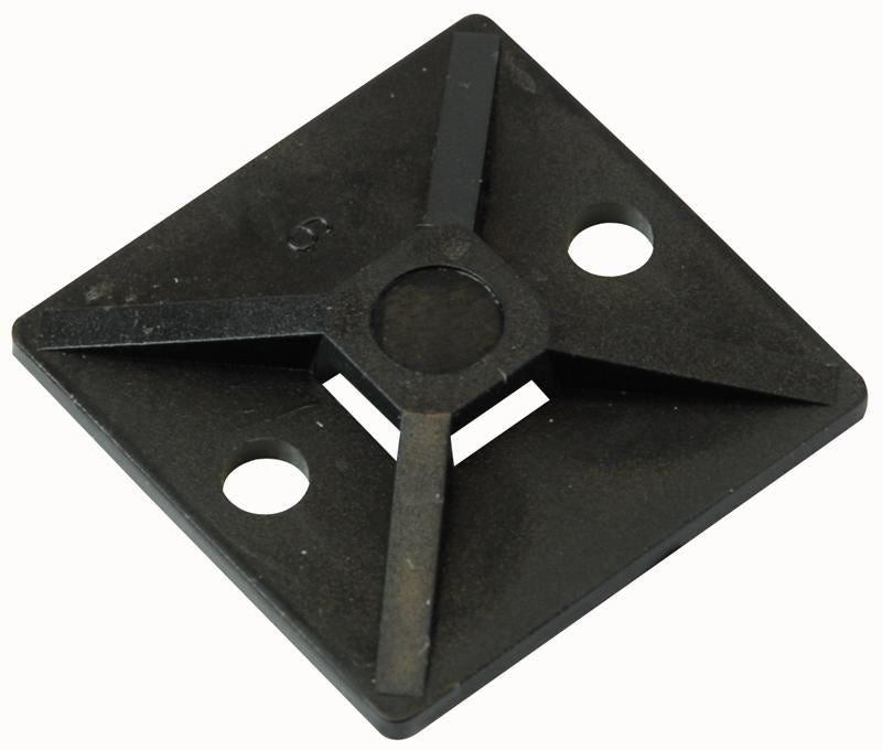 Cable Tie Base Black 5.4mm 50 Pack