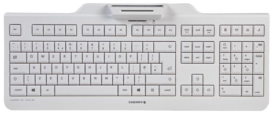 CHERRY KC 1000 SC Corded Smartcard Keyboard